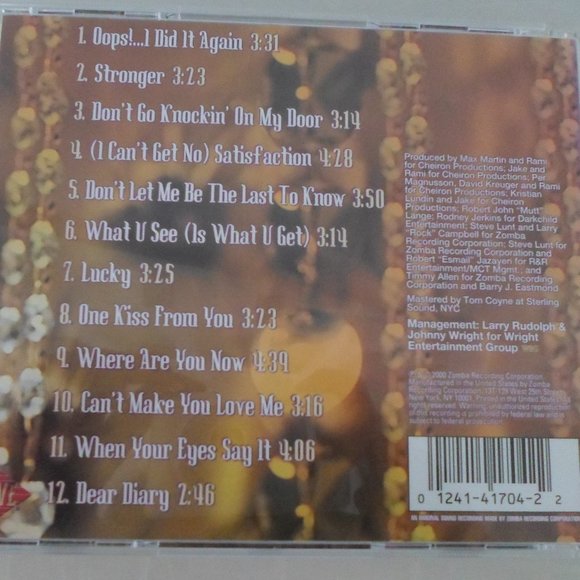 Britney Spears CD - Oops!... I Did It Again - Picture 4 of 5